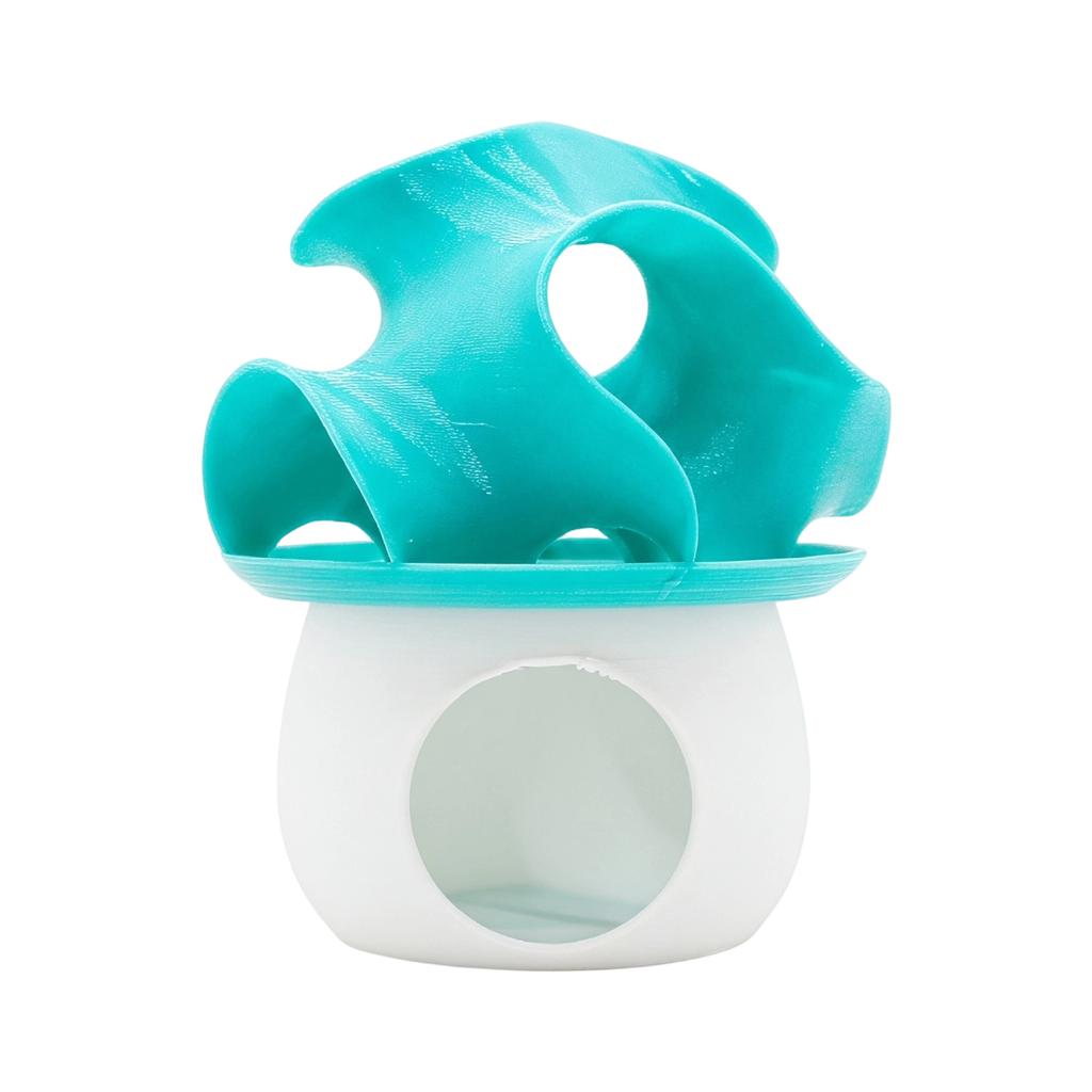 Aquarium Decoration Mushroom House Resin Ornament Fish Tank Landscape Accessory for Aquatic Environment Enhancing Natural Look