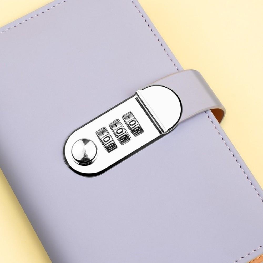 50Sheets Budget Binder with Lock Portable Planner Organizer Fashion Account Book New Year's Gift