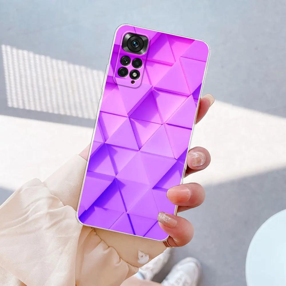 For Redmi Note 11 Case Soft Silicone TPU Phone Cover For Xiaomi Redmi Note 11S Cases Coque Redmi Note 11 Pro 4G 5G Bumper Fundas
