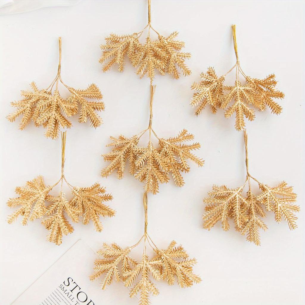 Artificial Plant Green Leaves Cactus for Home Christmas Decoration DIY Wreath Material Craft Wedding Banquet Accessories