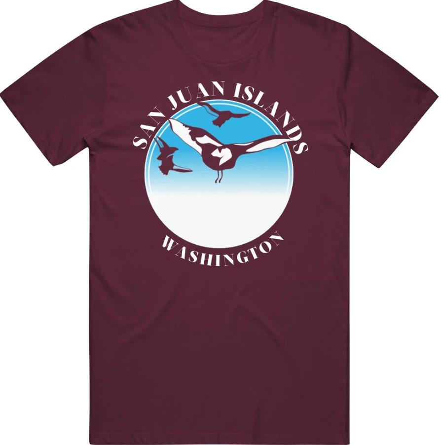 

San Juan Islands Washington Iasip T-shirt, size S-4XL 2XL