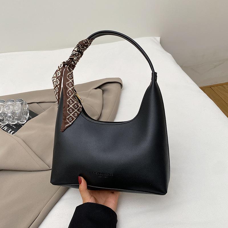 Новый однотонный шелковый шарф дизайн повседневный ретро текстура темперамент для поездок портативная на плечо сумка-мессенджер