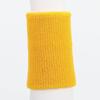 HATAS Wristband Knit Pile 12cm Yellow Set of 2 359