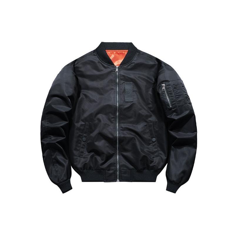 Spring New Air Force MA1 Pilot Jacket American Baseball Collar Jacket Fashionable and Versatile Casual Men's Jacket