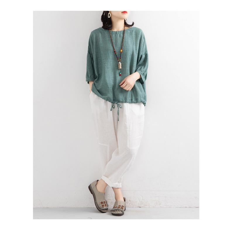 Damen Locker Übergroßes Freizeit-T-Shirt für Damen