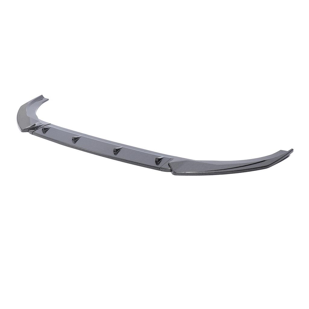 Front Bumper Lip Spoiler Racing   3 Section Type Car Front Bumper Lip Body Kit for S‑Line 8V Pre‑facelift 2013 to 2016