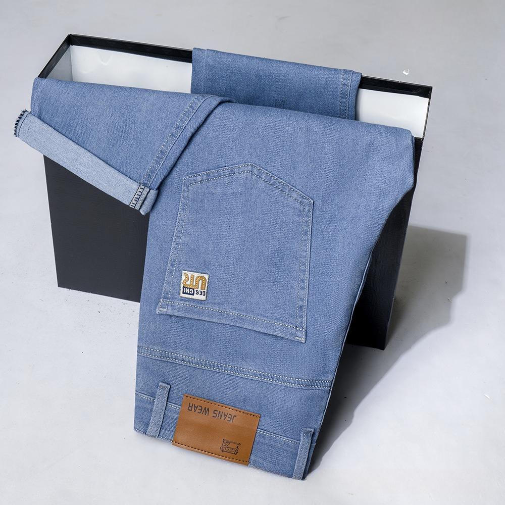 Spring and Summer Men's Casual Pants, Straight Loose Business Long Pants, Large-sized Casual Men's Pants