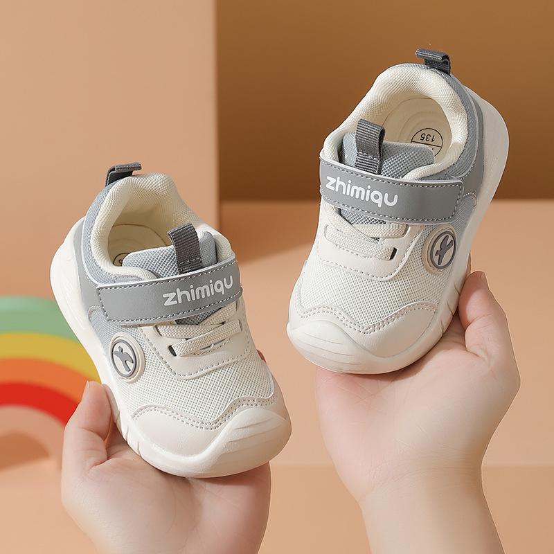 Soft Sole Breathable Toddler Shoes for Boys & Girls, Ages 0-3, Anti-Kick Summer Baby Shoes