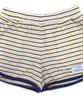 Soipeuyukaen Retro Striped Terry Shorts