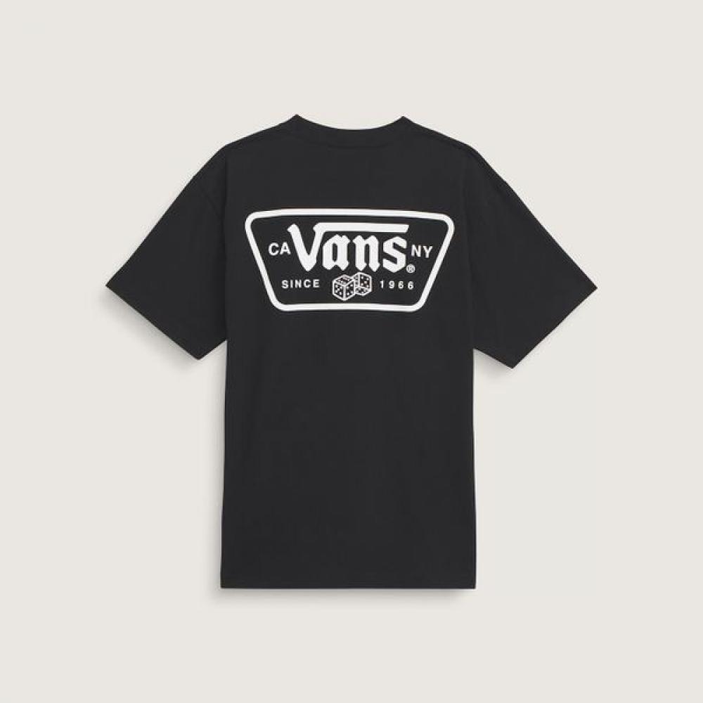 Vans ShorT Sleeve T shirT Black Vn000wu8blk