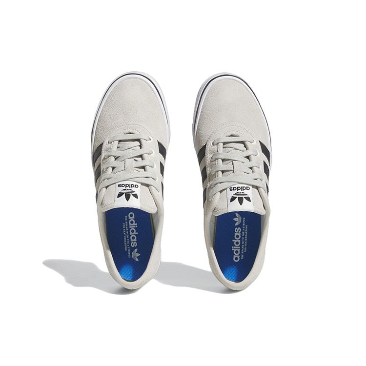 Adidas Originals Adiease Suede Comfortable Trendy Slip Resistant Durable Lightweight Low Top Skate Shoes Unisex Sneakers Gray HQ6433