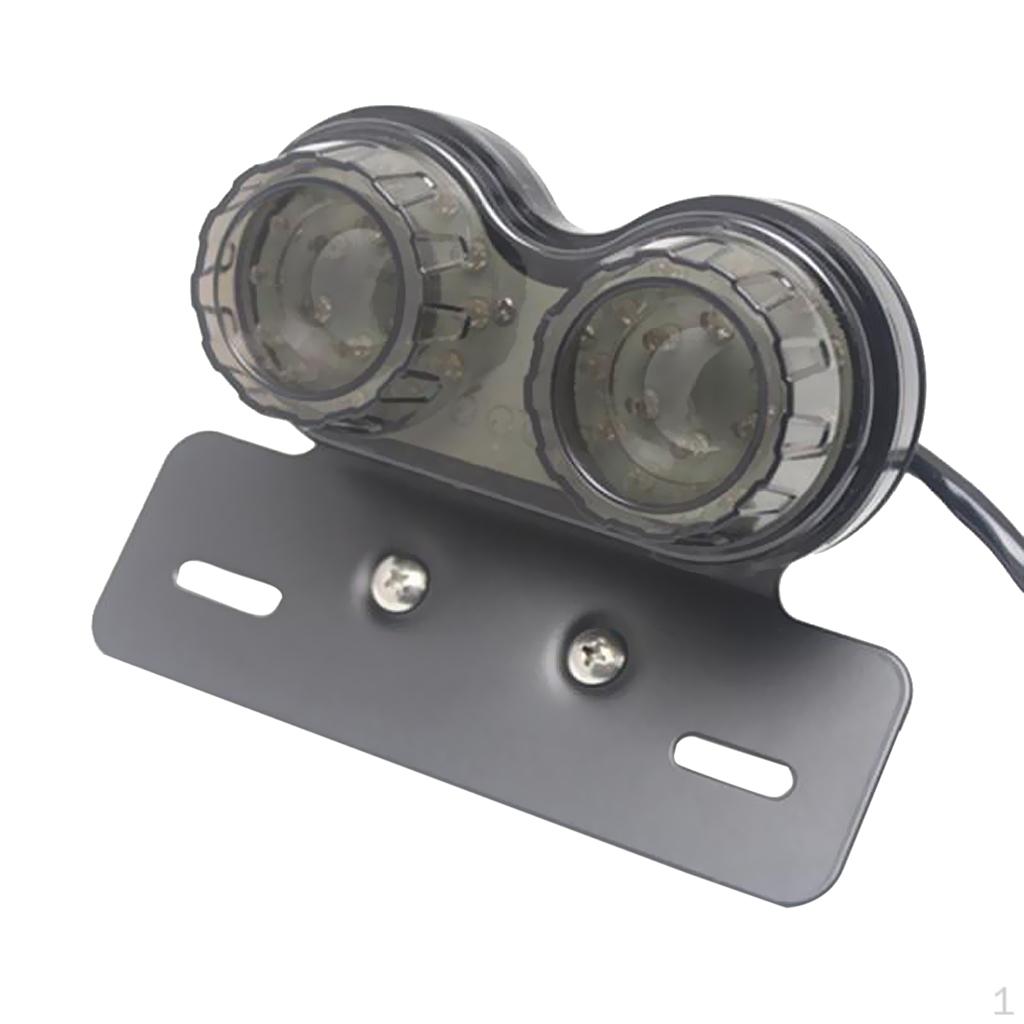 

Универсальный мотоцикл 12 В с поворотным номерным знаком с проводом