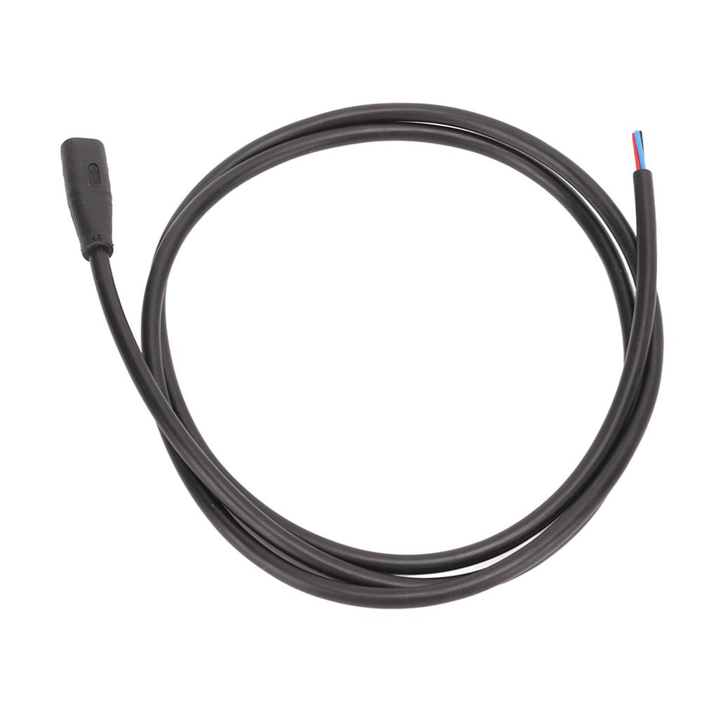 3 Pin Female E Bike Extension Cable Stable Performance 2A 250V Bike Lithium Battery Cable for Bike Modification