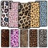 Sexy Trendy Leopard Print Soft Phone Case For Samsung Galaxy S25 Edge S24 Plus S23 FE S22 S21 S20 Ultra 5G S10 Protect Cover