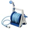 Iris Ohyama Hose Reel 20m Hyper Reel A Type HRA-20AGRM Gray/Blue Watering Car Washing Cleaning