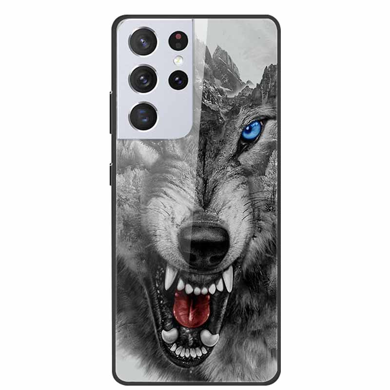 For Samsung Galaxy S25 Ultra Tempered Glass Case Back Cover Hard Phone Cases for SamsungS25 ULTRA 5G SM-S938B Protective Capa