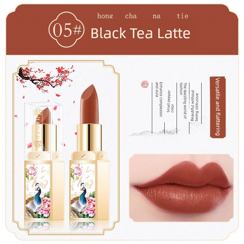 Authentic French Lipstick Set, Moisturizing, Long-Lasting, Waterproof, Sweat-Proof, Non-Fading, Non-Easy to Fade, Moisturizing, Retro-Style Lipstick