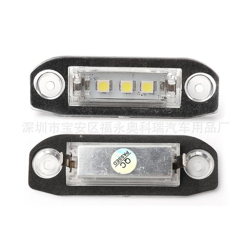 

LED License Plate Light Compatible with Volvo S40 S60 S80 XC70 XC60 High Quality Car Accessories tallation Kit Easy DIY Fit