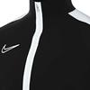 Nike Logo Color Block Printed Stand Collar Zip Long Sleeve Work Jacket Men Jackets Black DR1681-010