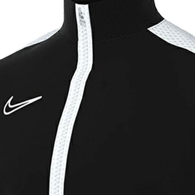 Nike Logo Color Block Printed Stand Collar Zip Long Sleeve Work Jacket Men Jackets Black DR1681-010
