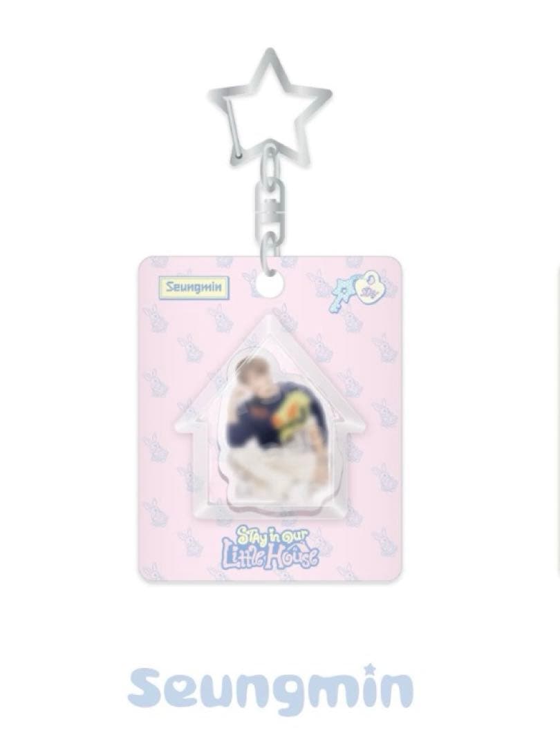 [USED] Stray Kids Seungmin Block Keyring