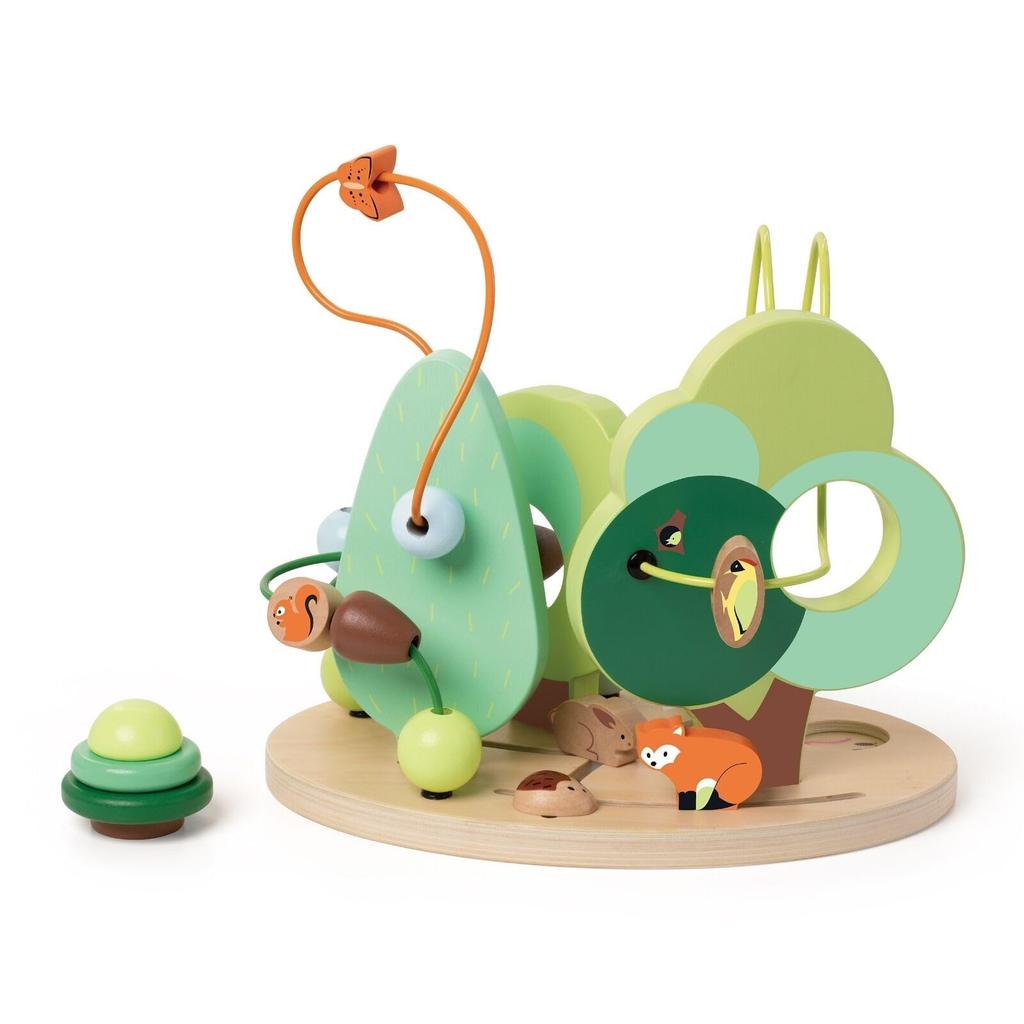 Looping Bead Coaster Bead Maze Educational Toy Baby 1 Year Old 1 and a Half Year Old Baby Gift Classic World Classic World Forest Life Beads CL20199