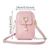 Frühling Sommer Mini Cross-Body Handy Umhängetasche Gewebt Perlenquaste Abdeckung-Stil Damen Tasche Schulter Diagonaltasche