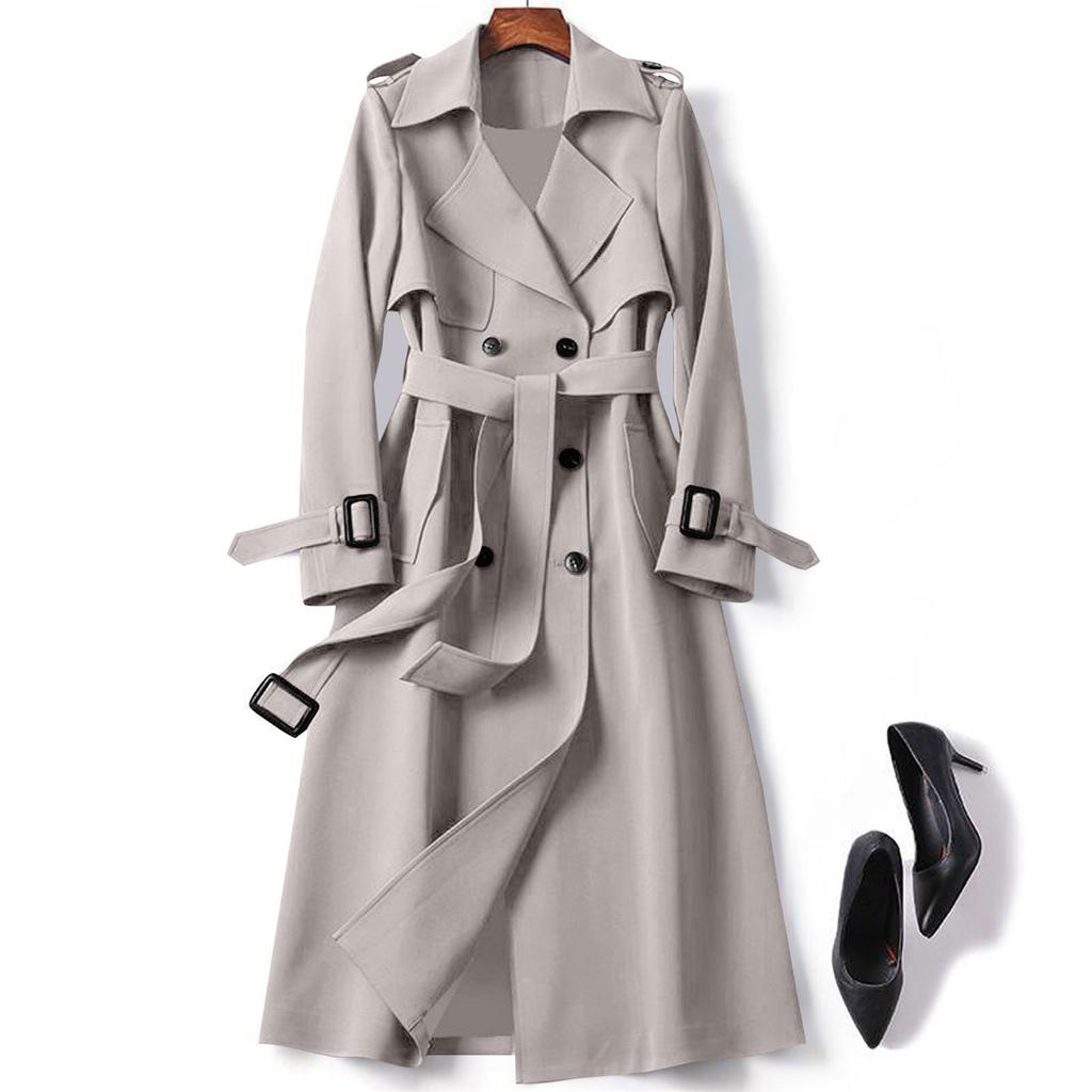 Women's Fashion Casual Jacket Long Sleeve Lapel Solid Color Jacket