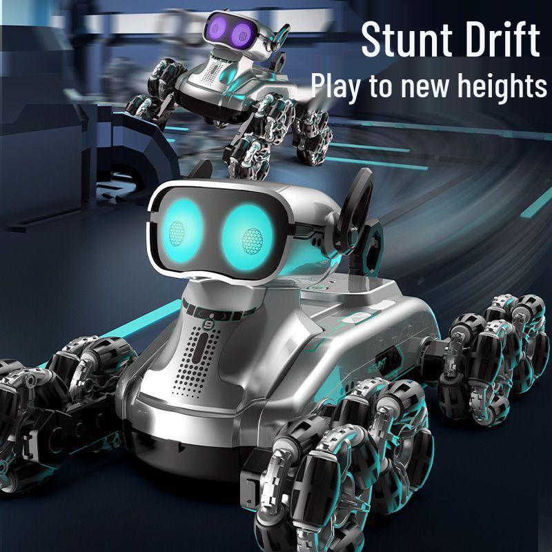 Interactive Gesture-Controlled Robot Dog Toy for Kids