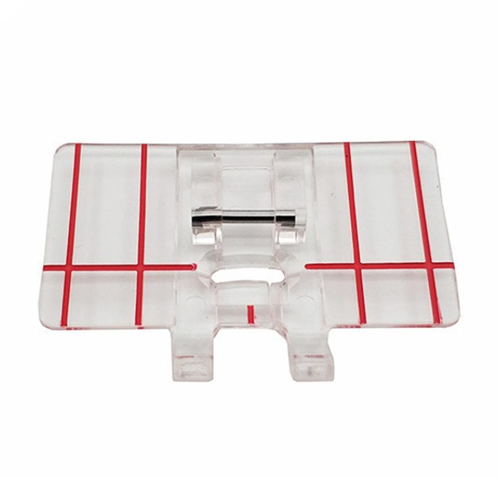 Brand New Home Presser Foot 1 Pcs 4.5*2.9*0.2cm Parts Plastic+Metal Sewing Machine Accessories For Snap-on Sewing Machine