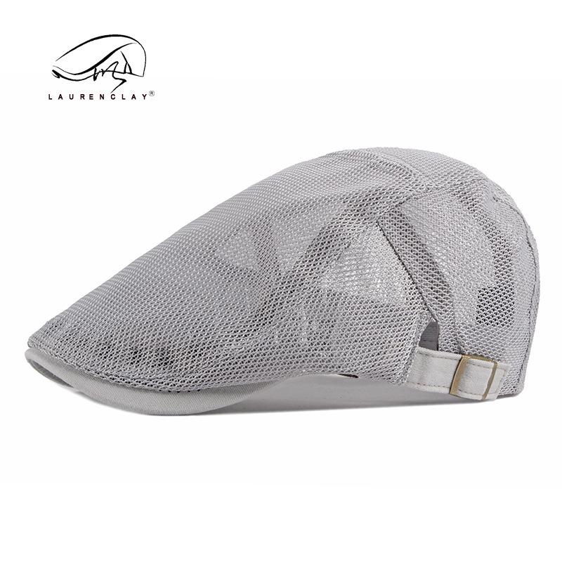 Hollow Mesh Beret Unisex Summer Cap: Korean Fashion Breathable, Stylish, and Simple Design