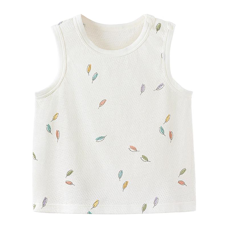 Babylove Summer Breathable Cotton Mesh Vest Tee 80
