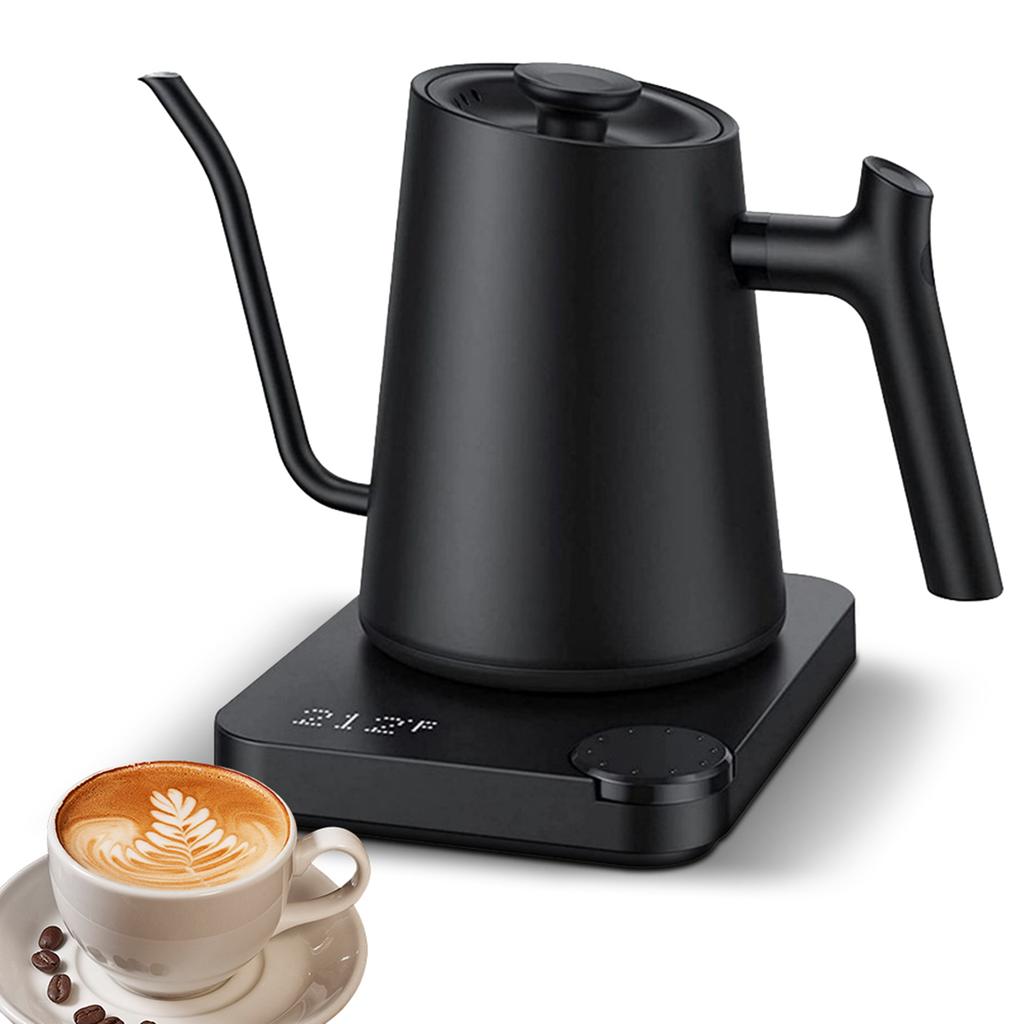 Gooseneck Electric Kettle 0.9L Temperature Control Stainless Steel Inner Quick Heating 1200W Electric Kettles Anti-dryProtection