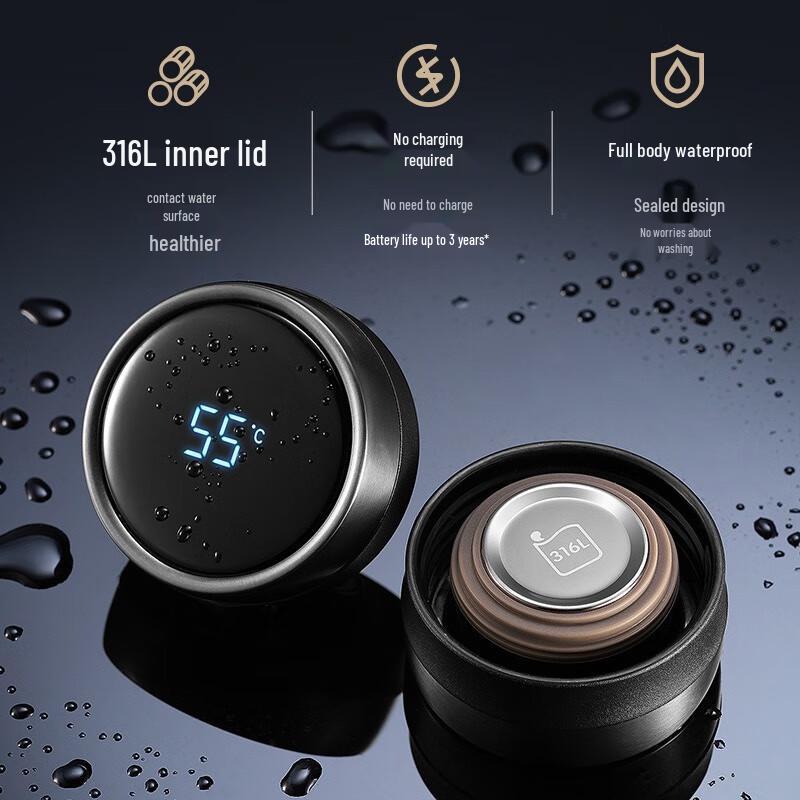 SUPOR Smart 316 SS Insulated Cup with LED Display