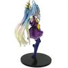 NO GAME NO LIFE Spiel Leben Anime Charaktere Weiße Katzenohren Uniformen Version Krone Anime Schönes Mädchen Handgefertigt Schreibtisch PVC Ornamente