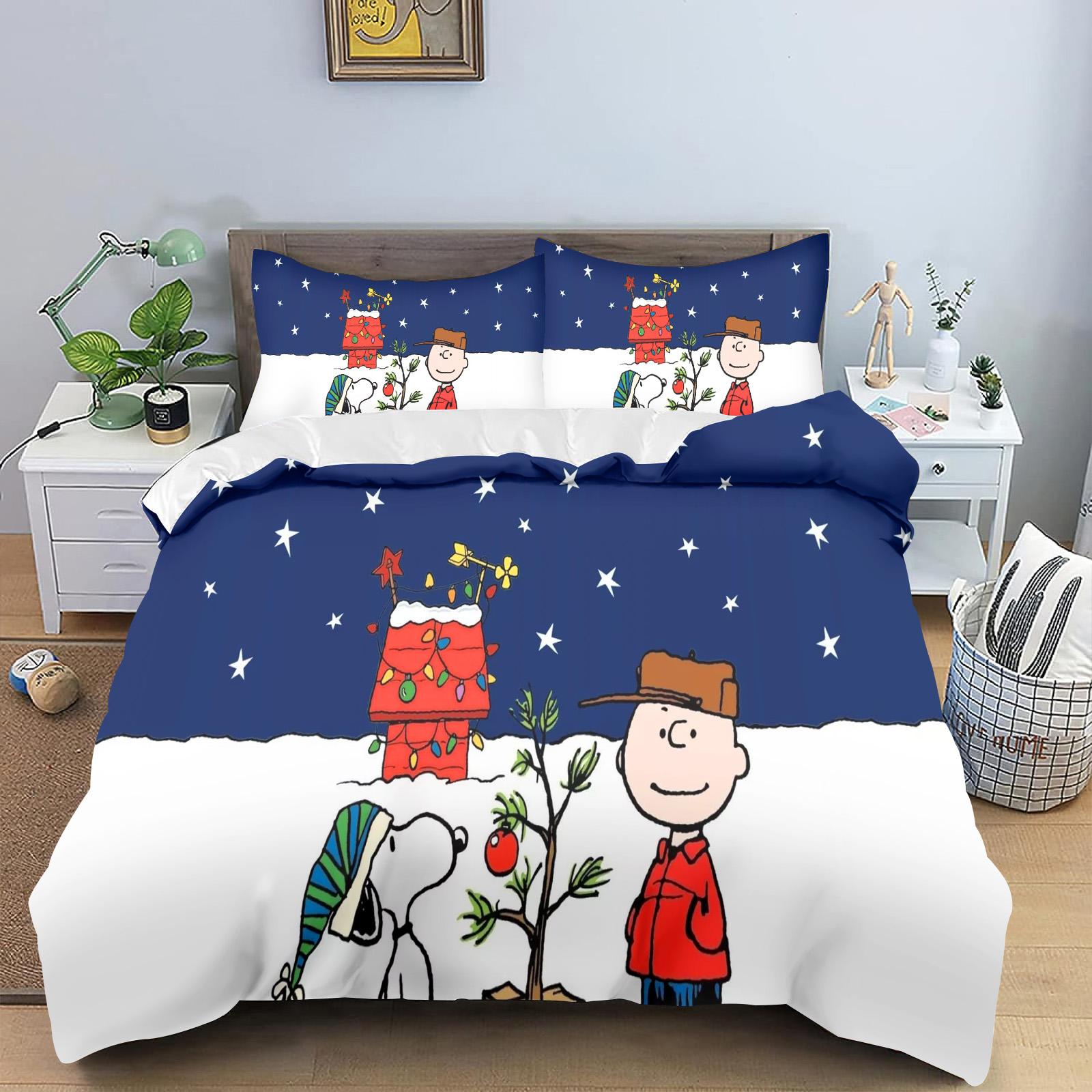 

Comforter Anime Comforte Printed Cartoon Twin Size Bedding Sets Christmas Gifts 3-Piece Comforter (quilt)-EU Single(135*200cm)3pcs