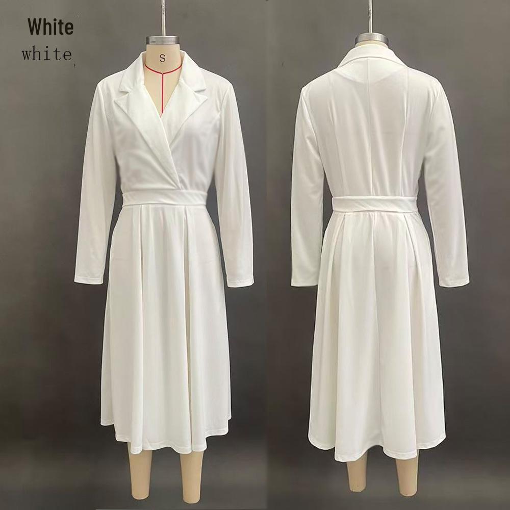 Elegant Waist-Cinched French V-Neck Slimming Evening Gown for Women 2025 L