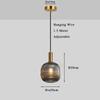 Lamp Nordic Style Suspended Ceiling Light Cafe Living Room Bar Colorful Modern Hanging Light Home Lighting Adjustable Cord
