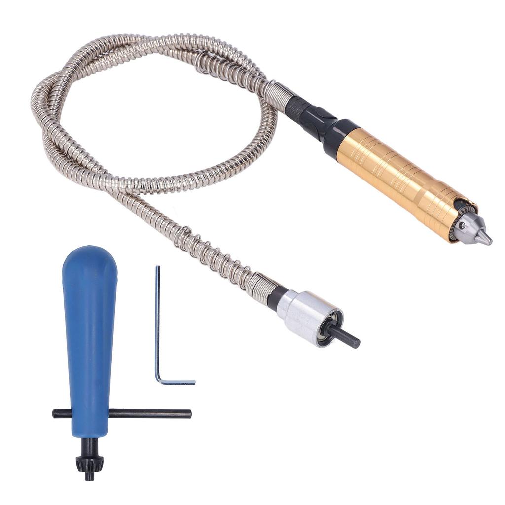Flex Shaft Extension Chuck Key Adapter Flexible Attachment for Electric Drill Rotary Grinder Tool