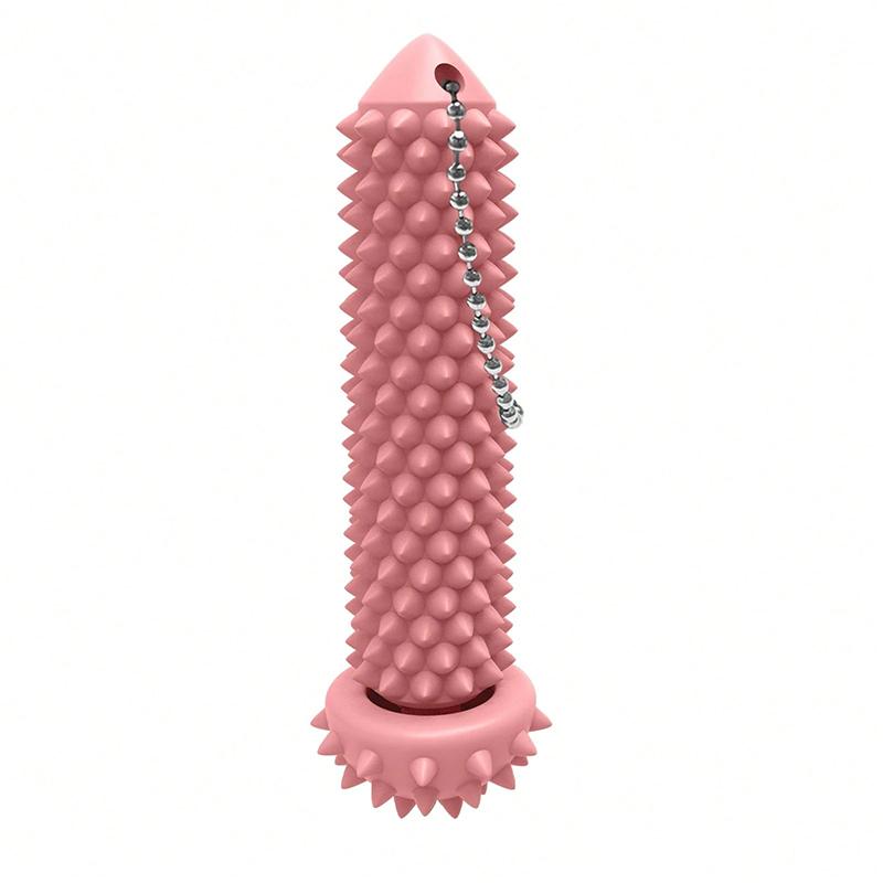 Pain Stim Spiky Roller Fidget Keychain Pocket Sensory Toy Relieve Stress Anxiety for Adults Office Desk Decor Gifts