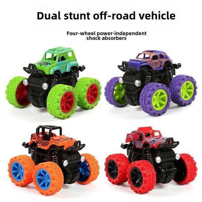 """Inerciální rotující kaskadérské auto - Nárazuvzdorná terénní hračka pro děti"""