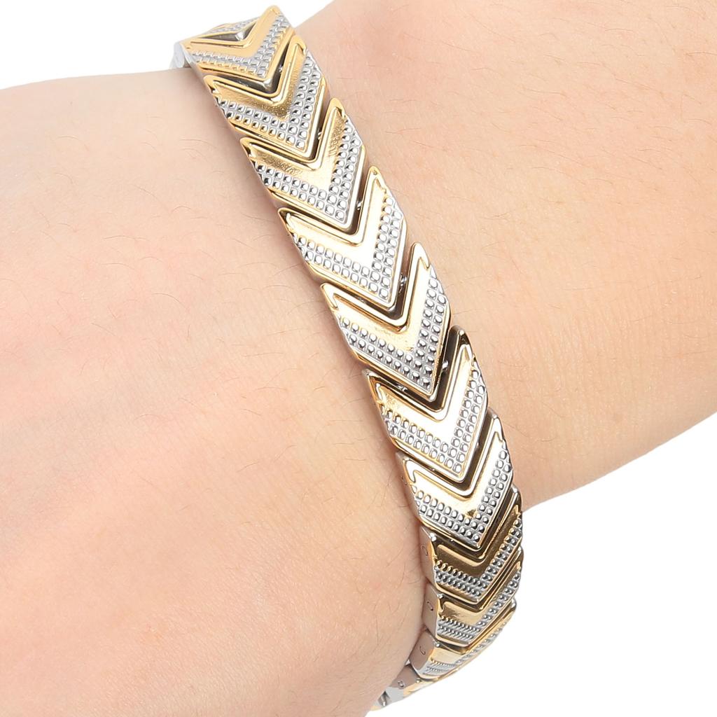 Magnetarmband aus Edelstahl zur Schmerzlinderung Magnettherapie-Armband für gesunde Pflege