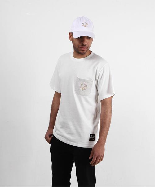 EIGHTVOLUME Ev Mandala Logo Cap (White)