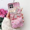 Clear Cover For Realme 8i Case RMX3151 Luxury Butterfly Love Flowers Cool Painted Phone Case For Realme Narzo 50 RMX3286 Cover