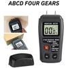 4 Measurement Modes Wall Moisture Detector Two Pins Wood Humidity Tester  Firewood