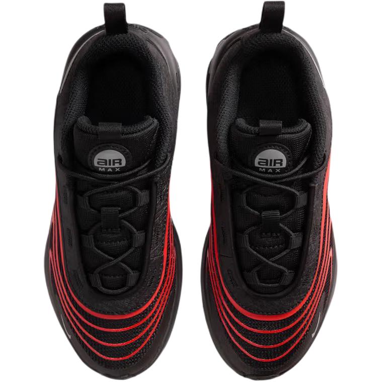 Nike Air Max Fire PS Black Picante Red Kids Sneakers Smoke-Grey II6557-008