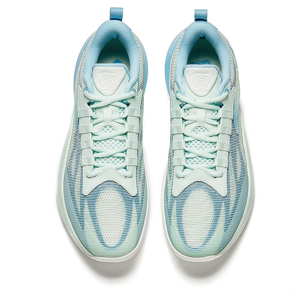 Anta Shunxi 1 TD Błękit Jeziora Edycja Letnia Profesjonalne Buty do Koszykówki Męskie Sneakersy Niebiesko-Zielone 912521601Q-3