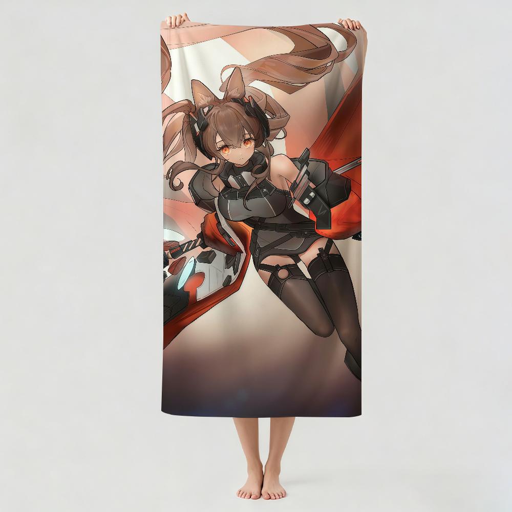 Game Arknights Endfield Gilberta Towel Drying Bath Towel Applicable To Light Swimming Camping Yoga Beach Out