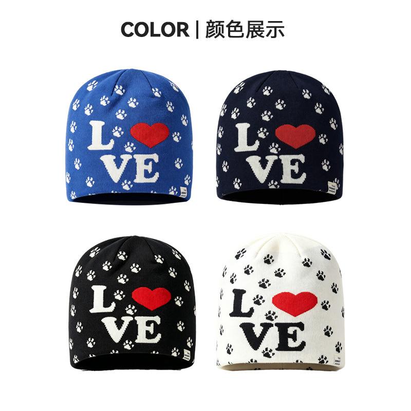 Mountaineering wool hat Snow mountain women's autumn and winter outdoor warmth Knitted ear protector Cold hat Sports ski pullover hat