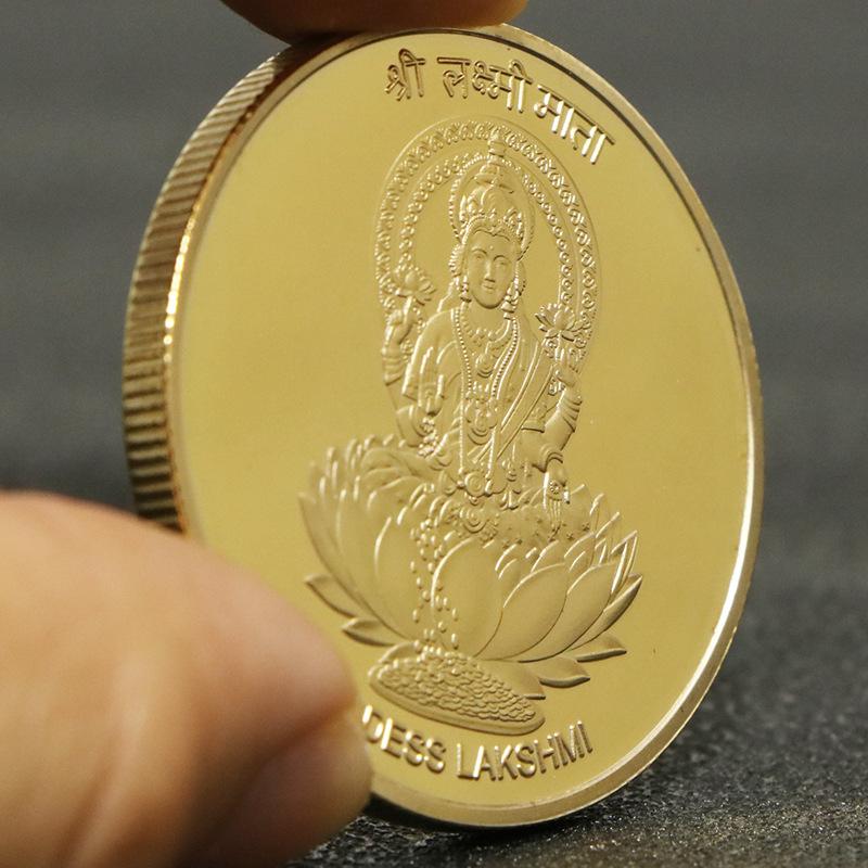 Indian Plated Gold Coins, Lotus Buddha Coins, Tooth Fairy, Commemorative Medals, Commemorative Coins, Collectible Coins